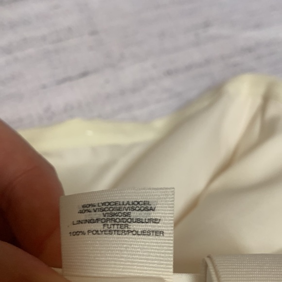 Rachel Roy Strapless Short Dress - Cream - Picture 10 of 15